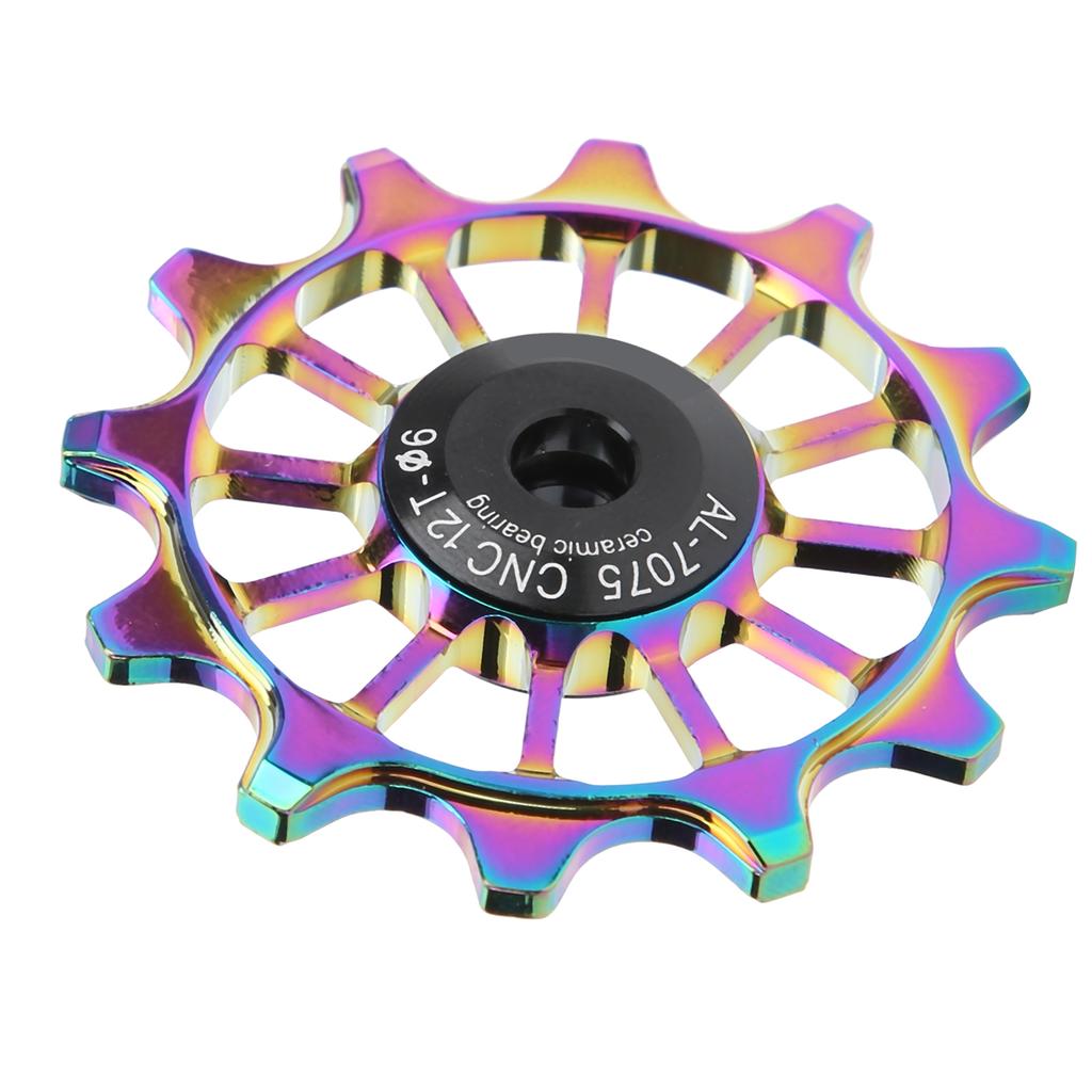 Kladka kola z hliníkové slitiny MEIJUN 12T Vodicí kolo kola Horské kolo Keramické ložisko zadní kladka