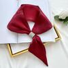 New Fashion 75Cm Small Silk Scarf Women'S Small Ear Scarf Tie Headband Decorative Neck Scarves Party Gift