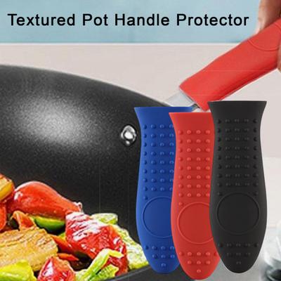 Silikon Tencere Sapı Kılıfı Kaymaz Isı Yalıtımlı Tutamak Buharlı Pişirici Güveç Tencere Tutucu Ev Profesyonel Kullanım İçin Mutfak Gereçleri
