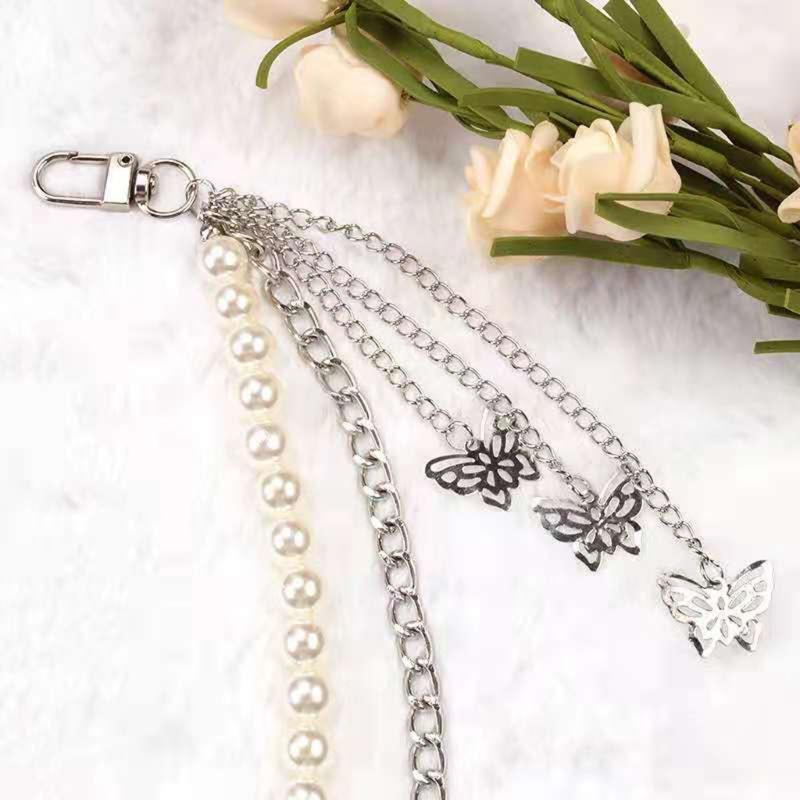 Hip Hop Pants Chain Punk Rock Jeans Chain Wallet Chains Unisex Trousers Chain E Girl Boy Goth Aesthetic Accessories
