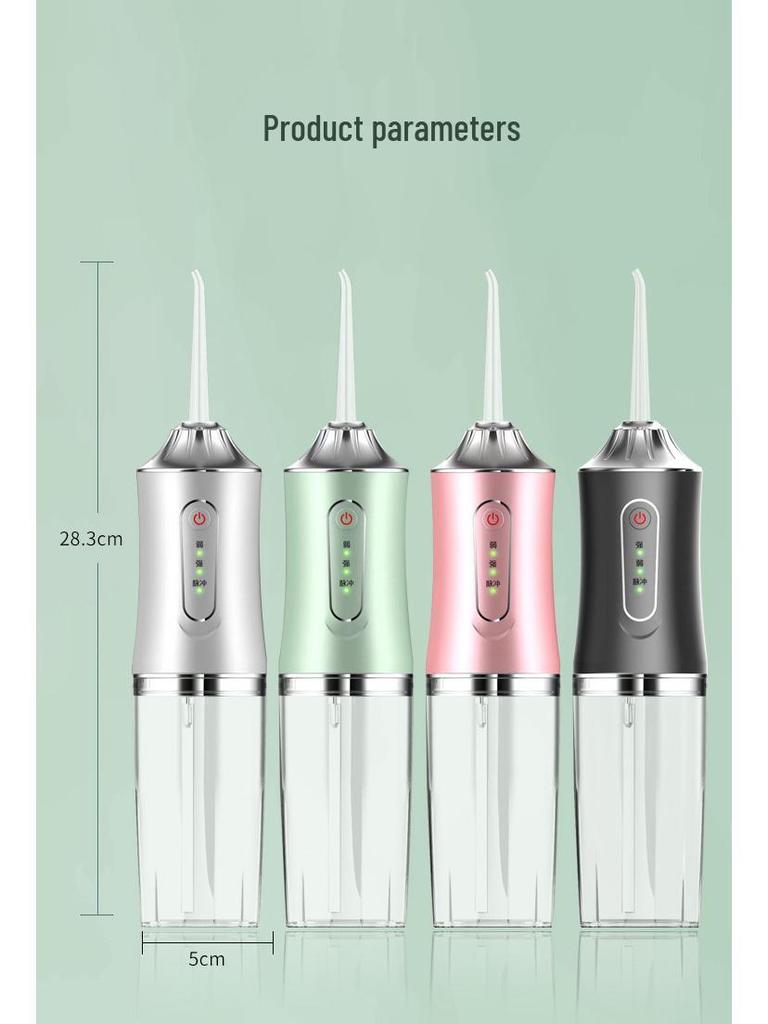 Portable Electric Oral Irrigator for Home Use, Ideal for Children with Orthodontics