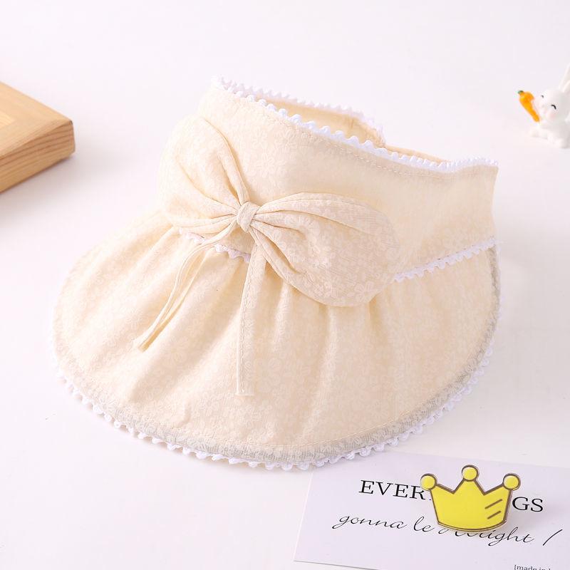 

Baby Sun Hat Summer Sun Protection Short Brim With Butterfly Bow For 324 Months жовтий