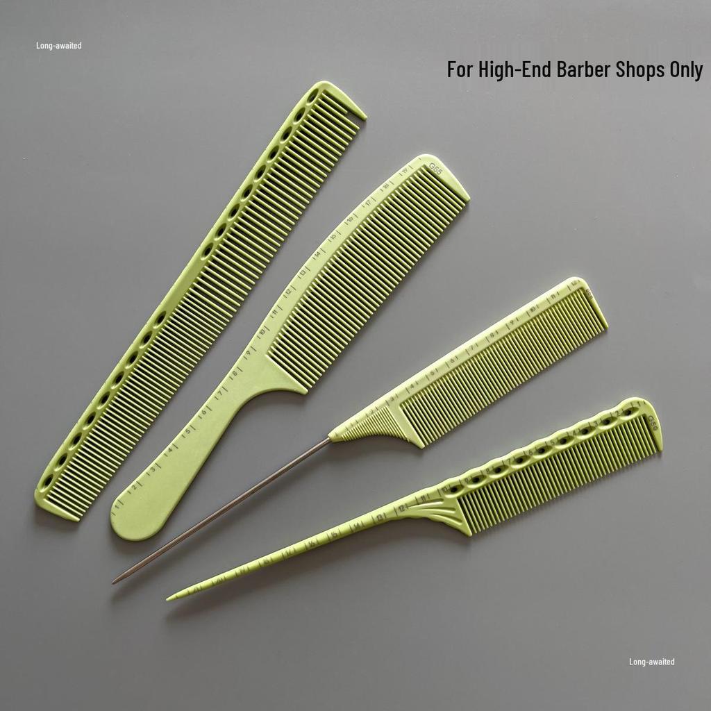 Unisex Hair Cutting Comb: Barber & Flat Top Comb with Scale for Men’s & Women’s Hair