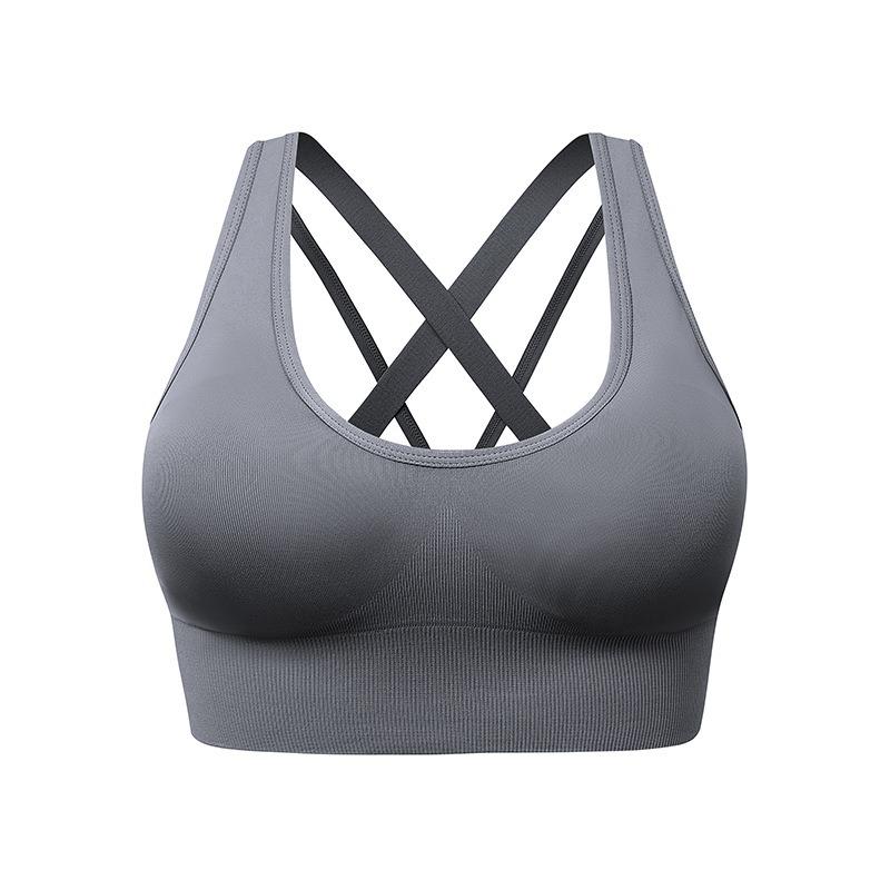 Women Shockproof Beautiful Back Sports Bra With Removable Pads For Running Fitness Yoga