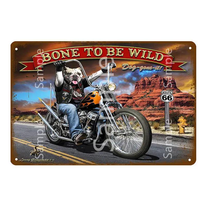 Vintage Race Motorcycle Poster Triumph Metal Tin Plaque Retro Signs For Pub Bar Garage Home Wall Decor 20x30cm YL143