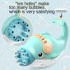 Cartoon Camera Bubble Machine Dolphin Bubble Gun Blowing Automatic Soap For Kids Summer Outdoor Children Toys Gift