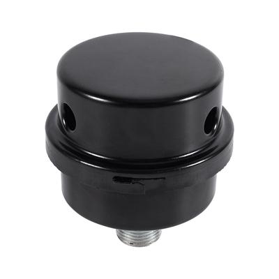 Black Iron Air Compressor Intake Filter Muffler Silencer Thread 3 8  16MM