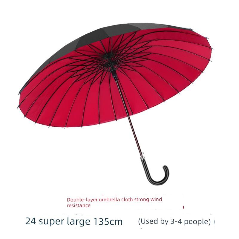 Bardzo Duży Pogrubiony Mocny Specjalny Dwupiętrowy Parasol Męski