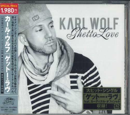 

CD KARL WOLF Ghetto Love TOCP71104PROMO EMI 2011 Japan Obi Dance Electronica Used