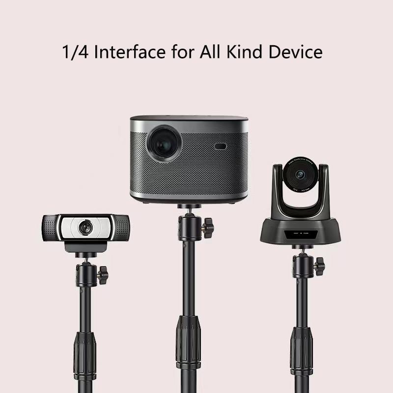 360Degree Webcam Support Stand Desktop Web Cam Tripod for Webcam Mount Tabletop Tripode for Logitech Conference Web Cam