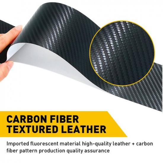 4PCS For Toyota Tundra Car Door Sill Decal Cover Sticker Anti-Scratch Protector