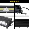 Car LED Work Light For Car Auto Truck Lorry Trailer SUV Super Bright 6500K Strip Light Light Bar 12V Spotlight