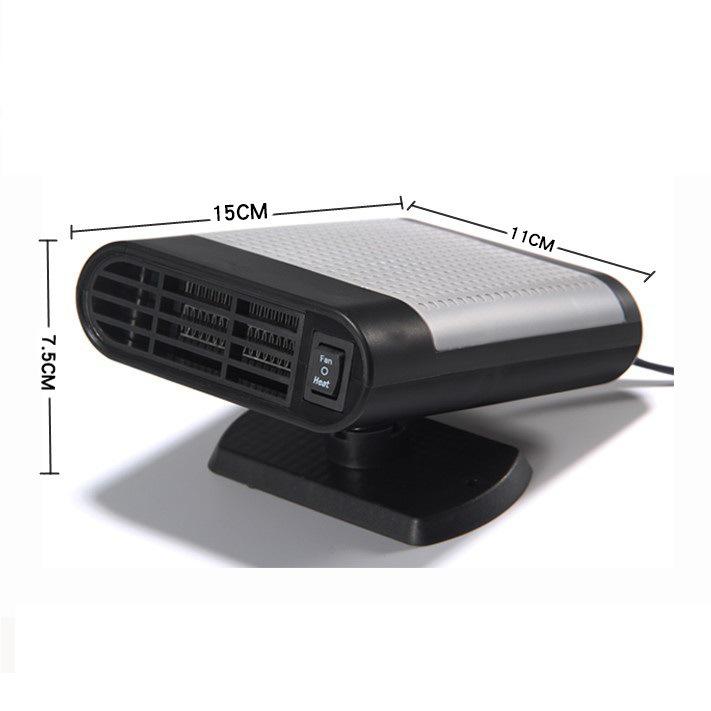 12V Winter Car Heater & Windshield Defogger Fan