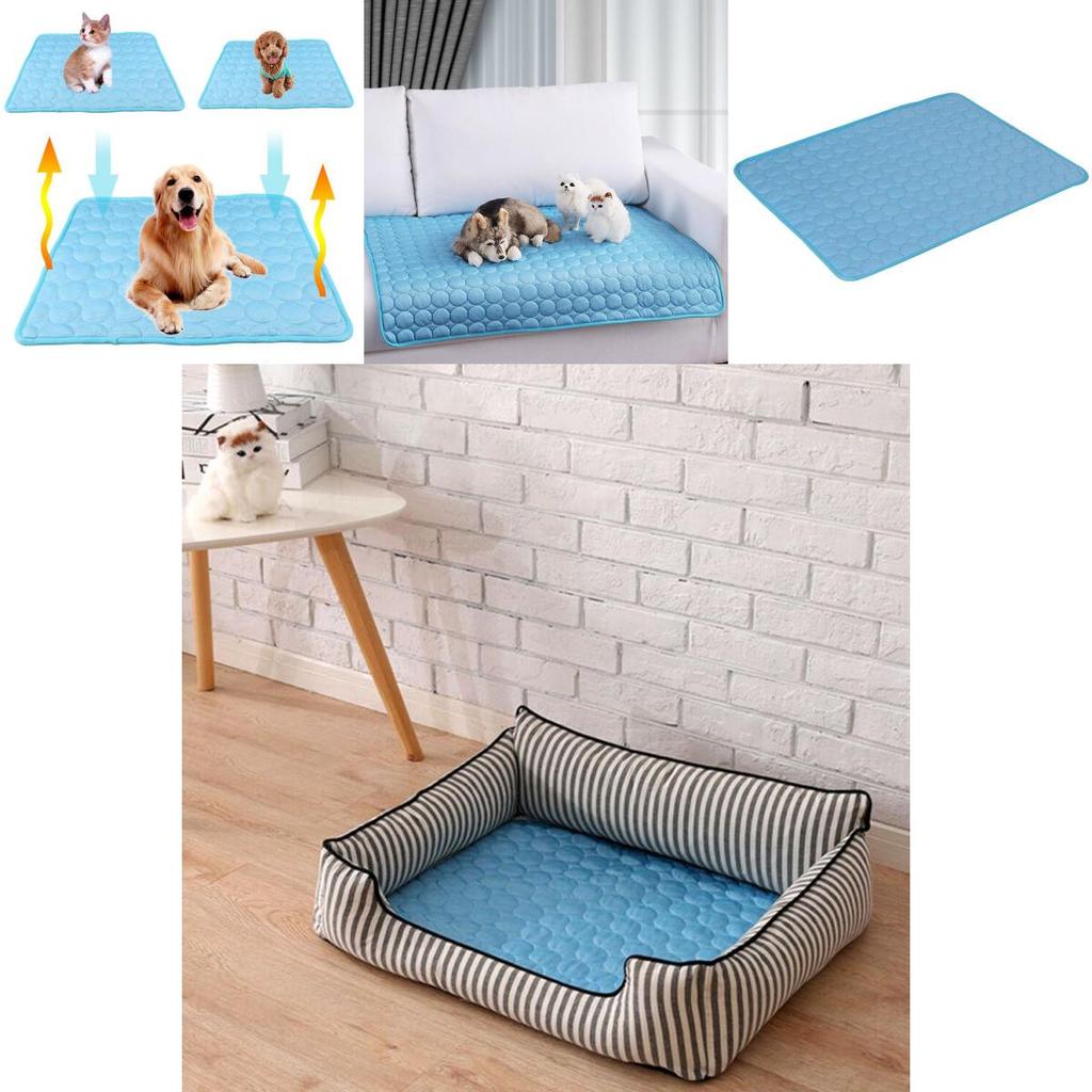 Soft And Breathable Dog Cooling Mat Perfect For Sofas And Pet Beds This Summer