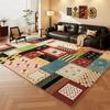 Nordic Retro Bohemian Area Rug Floor Mat for Living Room Bedroom Soft Carpet Home Living Room Decoration Rugs for Bedroom
