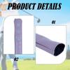 PU Leather Golf Alignment Rod Cover 13.4x2inch Accessories Star Pattern with Velvet Interior