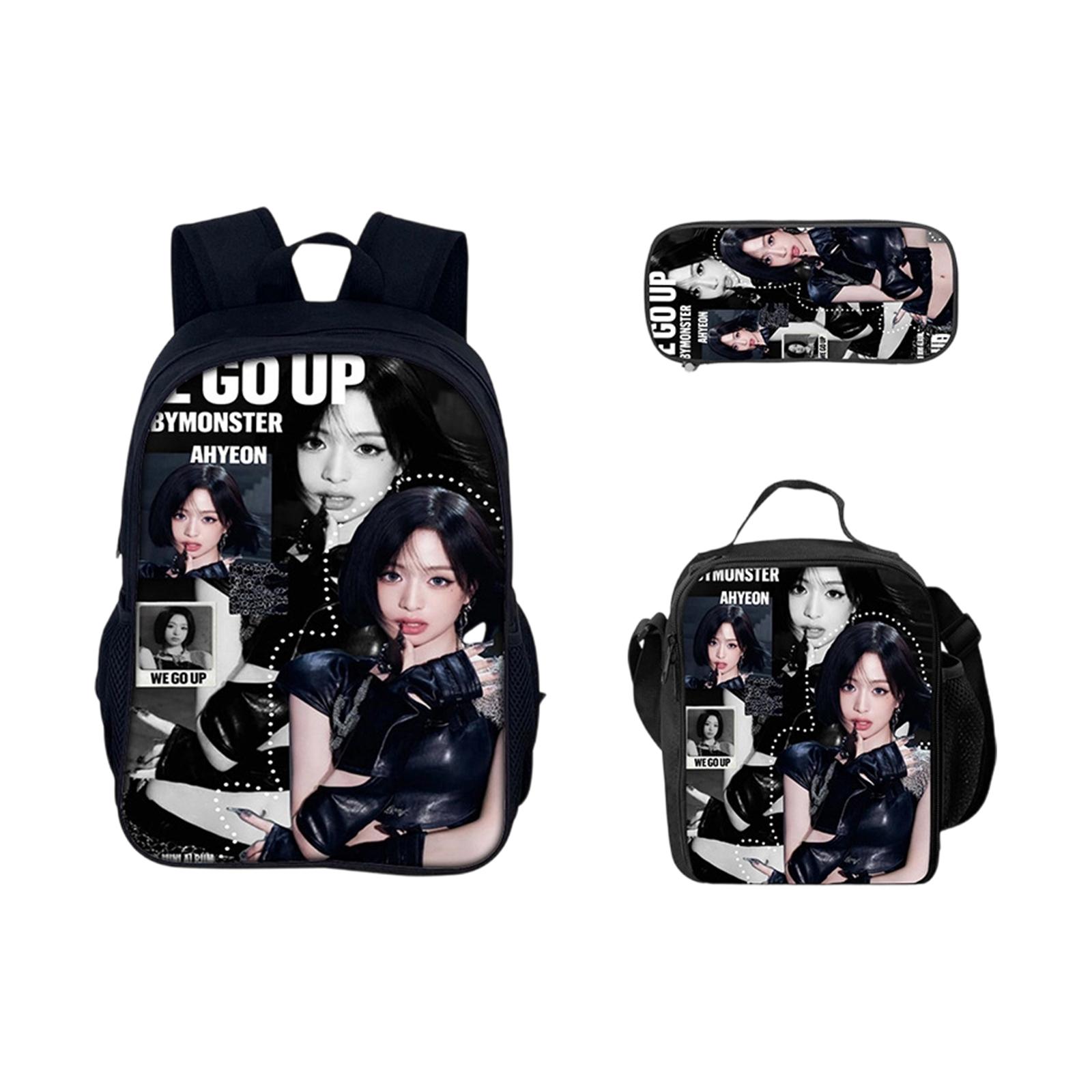 

Рюкзак з принтом на тему корейської жіночої групи для учнів початкової та середньої школи з набором льодових пакетів I