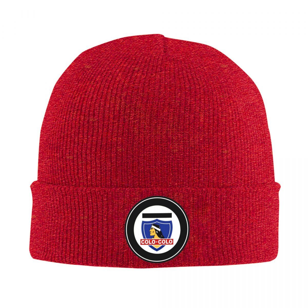 

Social Y Deportivo ColoColo Warm Knitted Cap Hip Hop Bonnet Hat Autumn Winter Outdoor Beanies Hats for Men Women Adult One Size