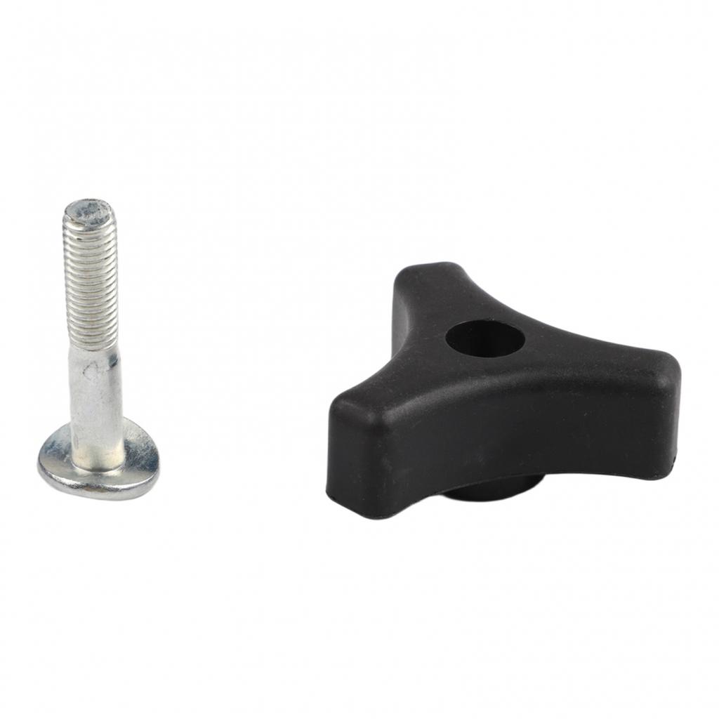 ABS Plastic Lawn Mower Bolt Handle Knob Zinc-plated Iron