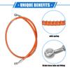 VekAuto Bike Brake Hose Clutch Hose Oil Hose with Spring