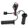 SUNNY Motorcycle Heated Left and Right Penetrating 3 Temperature Cold Weather Overcurrent Ideal for Winter DC12V Only Grips, Set, Type, Settings,