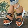 Fashion Summer Women Sandals Outdoor Comfortable Breathable Walking Designer Shoes Women Fashion Casual Wedge Sandals Zapatos De Mujer