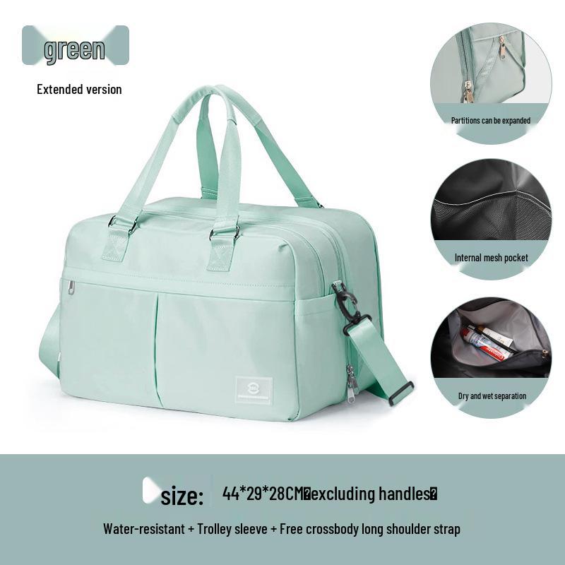 Lightweight Women's Travel Duffle Bag - Large Capacity, Portable, Carry-on for Short Business Trips and Hospital Storage