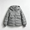 Medium and long hooded cotton clothes for women's winter new fashion, foreign style, warm, loose cotton-padded clothes, and trendy outer covers.