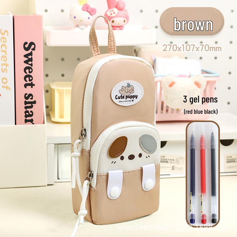 Cute Cartoon Handbag Pencil Case for Students - Stylish, High-Capacity Stationery Box