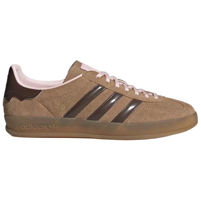 adidas Gazelle Indoor Valentines Day - Chocolate Unisex Sneakers Brown Cardboard Sandy-Pink JR8028
