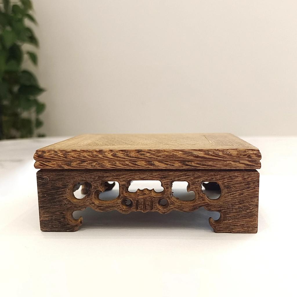 Solid Wood Anime Action Figure Display Base Bracket, Doll Building Blocks Display Stand, Display Stand For Water Cup, Tea Cup