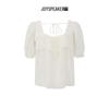 JOY SPEAKER Women's Casual Short Sleeve Shirt