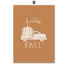 Quotes Autumn Posters Prints Canvas Painting Gallery Wall Art Pictures For Living Room Home Decor Fall Leaves Pumpkin Turkey Car