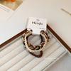 Japanese and Korean style simple geometric hair rope Internet celebrity high elasticity durable rubber band hair rope commuter versatile 