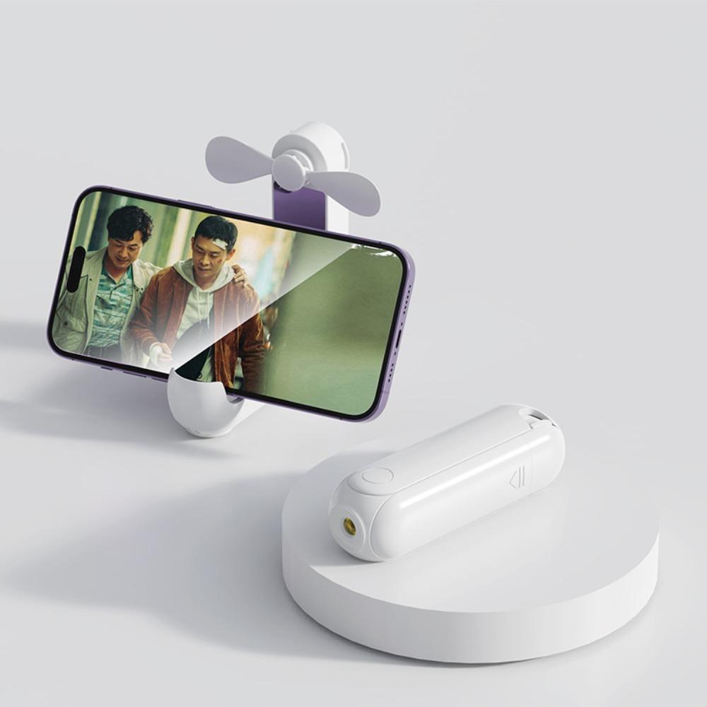 

Милый маленький вентилятор USB-зарядка Турбо ручной вентилятор Тихий мини-вентилятор Настольный белый