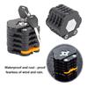 Bicycle Lock with 2 Keys Heavy Duty Waterproof Universal MTB Road Mountain Bike Anti-Theft Security Lock Bike Motorcycle Scooter Accessories