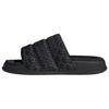 (WMNS) Adilette Essential Slides 'Trefoil Monogram Black' Women's IG7149