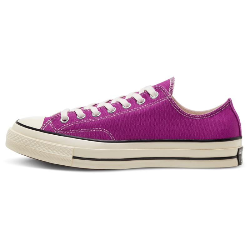

Converse 1970s Chuck 70 Trendy Comfortable Low-top Canvas Shoes Unisex Purple and White 43