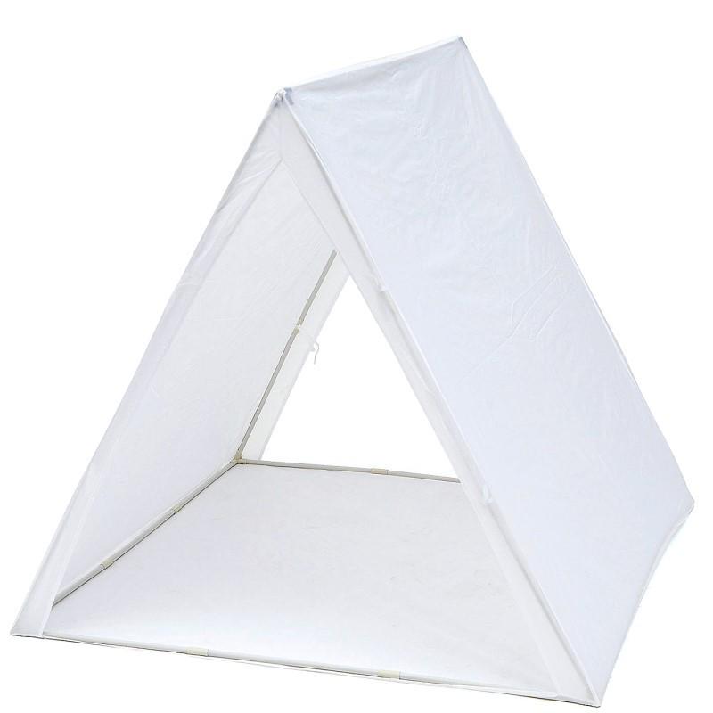 In-Stock DIY Painting Play Tent for Kids - Indoor/Outdoor Use Double белый