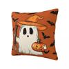 Pillow Case Trick Or Treat Pumpkins Halloween Polyester Pillow Cover Kawaii Cushion Cover Pillowcases For Living Room Chair