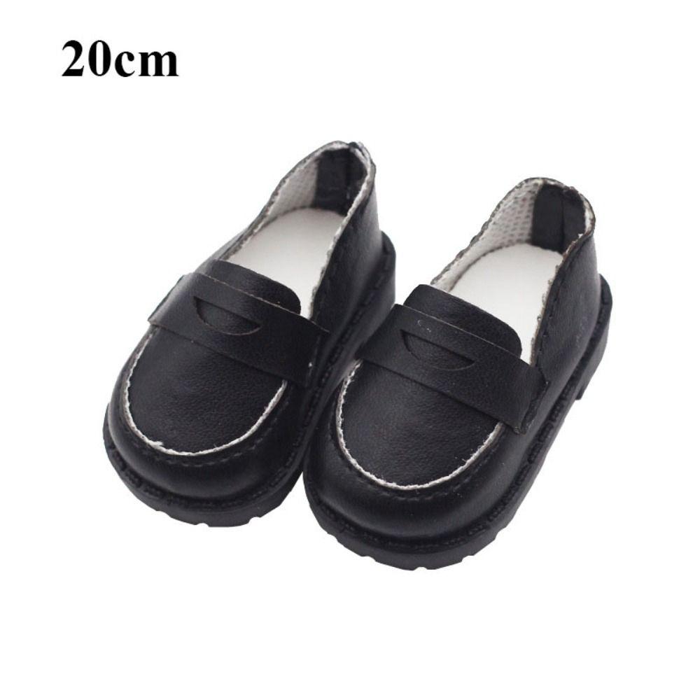 Fashion Leather Shoes for 15/20cm Cotton Dolls for 1/12 1/14 Dolls for EXO Doll