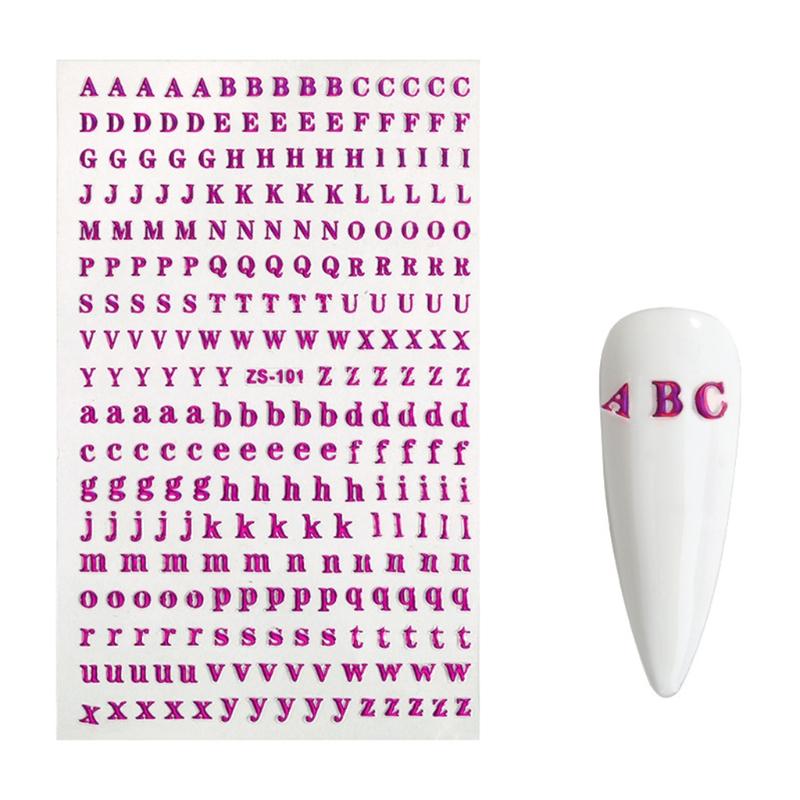 5 Blätter Buchstaben PET Aufkleber Harzform Füllstoffe Schmuckherstellungsmaterial Epoxid Füllmaterialien Epoxidharz Zubehör