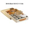 1pcs Pull Out Drawer For Cabinet Slide Out Shelf Multi-Purpose Cabinet Organizer Heavy Duty Slide Out Pantry Shelves For Kitchen