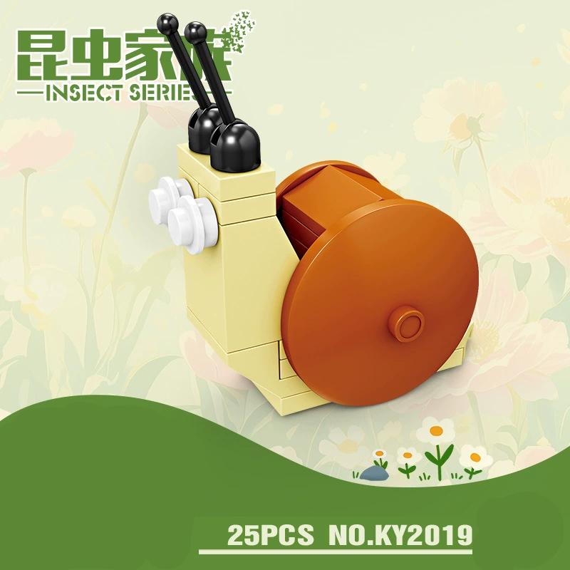 10ni1 Insect Animals Figures Mini Scorpion Butterfly Dragonfly Building Blocks Toy 3D Constructor Bricks For Kids Boys Gift Toy