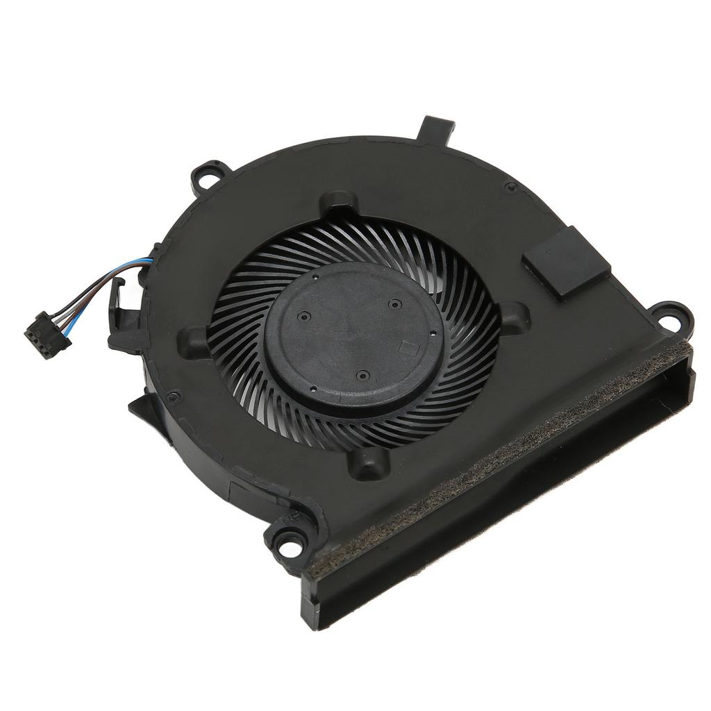 CPU Fan 4 Pin Connector Aluminum ABS DC 5V 0.5A Laptop Replacement Cooling Fans for HP Pavilion Gaming 15 Ec for 15