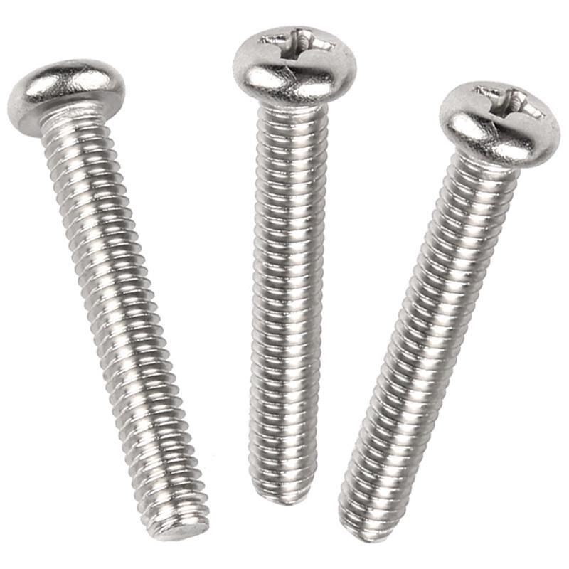 304 Stainless Steel Phillips Pan Head Machine Screws