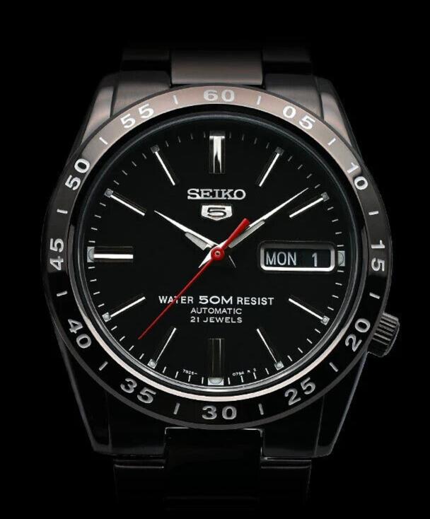 SEIKO SEIKO5 SNKE03K1 Herrenuhr Automatik Schwarze Box aus Japan