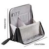 Stand Up Makeup Bag Toiletry Bag Oxford Cloth Waterproof Case Storage Standing Organizer with Multiple Compartments