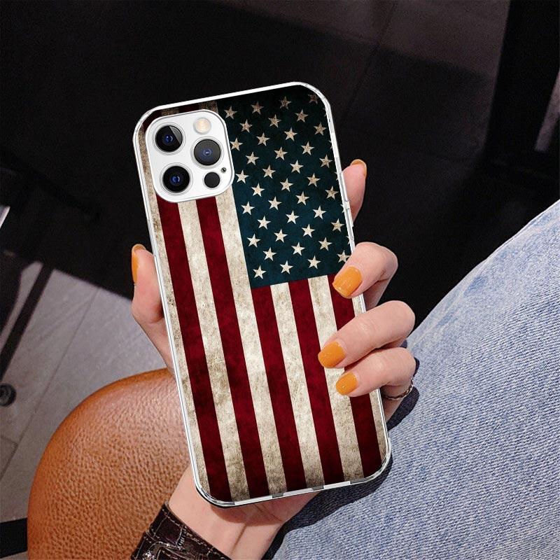 National Flag RU FR UK Phnoe Case for Iphone 17 Air 16 16E 11 12 13 Mini 14 Plus 15 Pro Max 7 8 + SE 2020 Phone Cover Coque 17 A