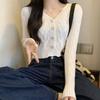 New ArriValS Open Run Women S V Neck Cable Knit Crop Cardigan